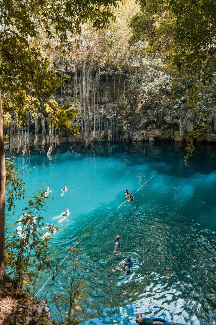 X’Canché cenote near Ek’ Balam