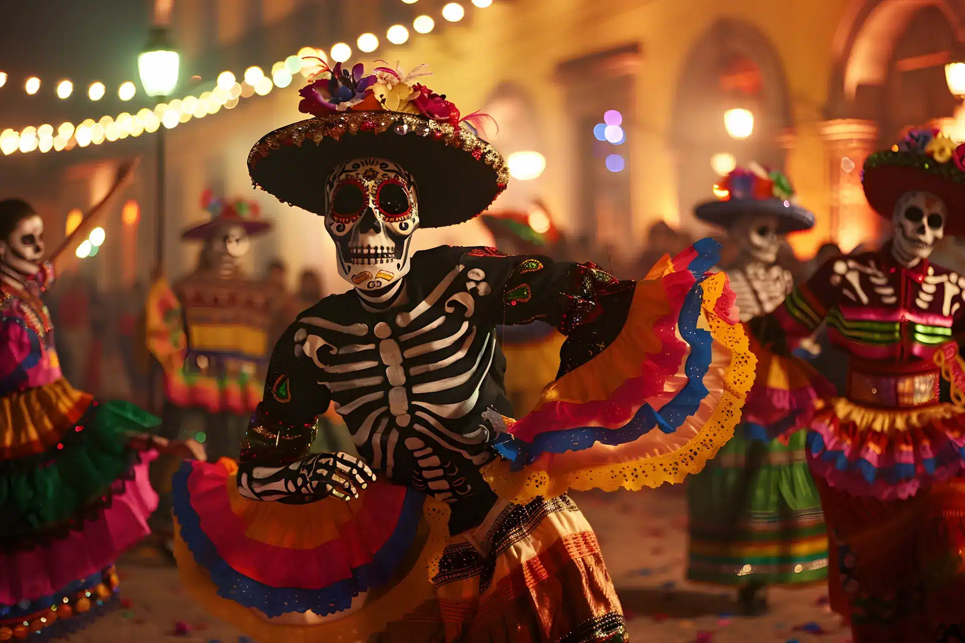 Catrina del Día de Muertos