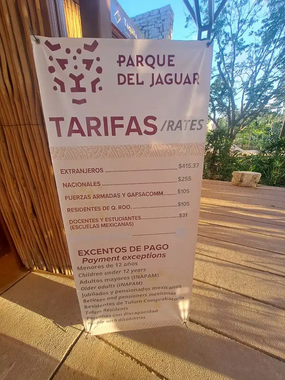 Parque del Jaguar beach